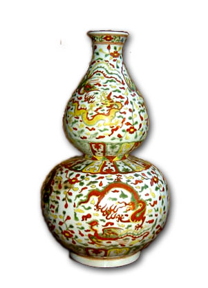 景徳鎮　壺　花瓶